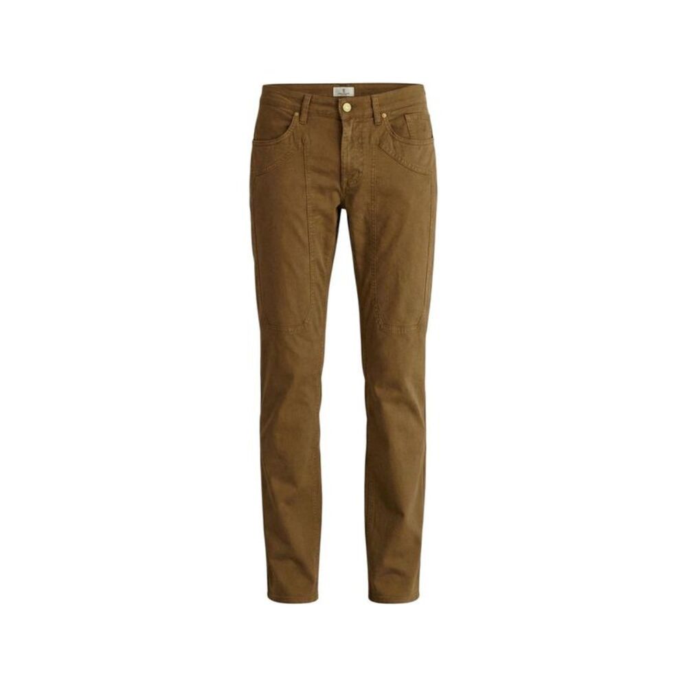 Jeckerson Beige Elastane Skinny Men's Pants
